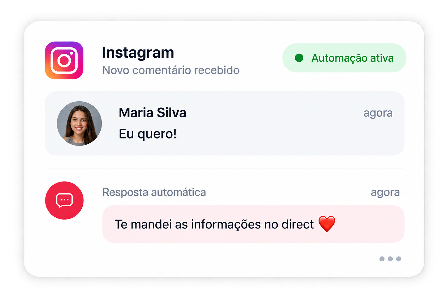 Interface de chatbot para automação de atendimento